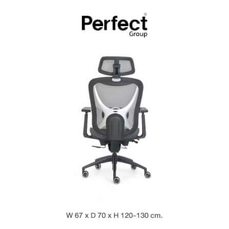 เก้าอี้เกมมิ่ง Perfect รุ่น GRAMMY SERIES สีดำ_0